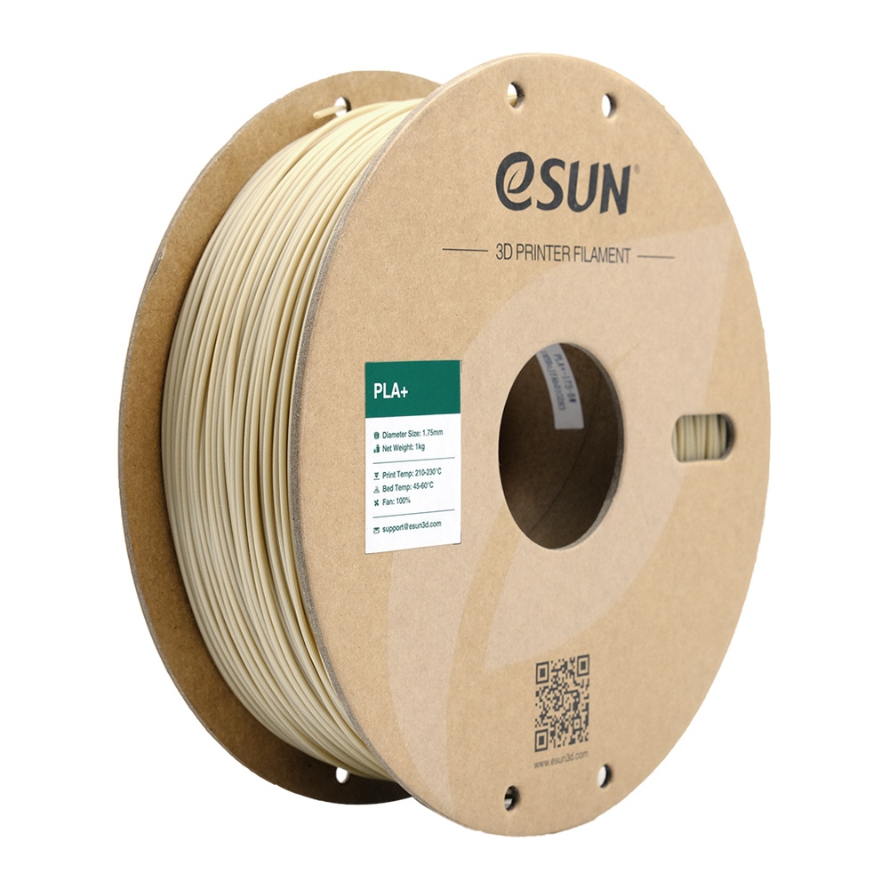 فیلامنت PLA+ سفید استخوانی (Bone White) برند ایسان (eSUN) 1Kg 1.75mm
