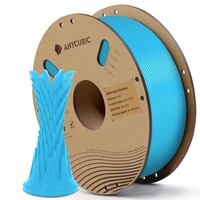 فیلامنت pla plus آبی (Light Blue) برند انیکیوبیک 1KG 