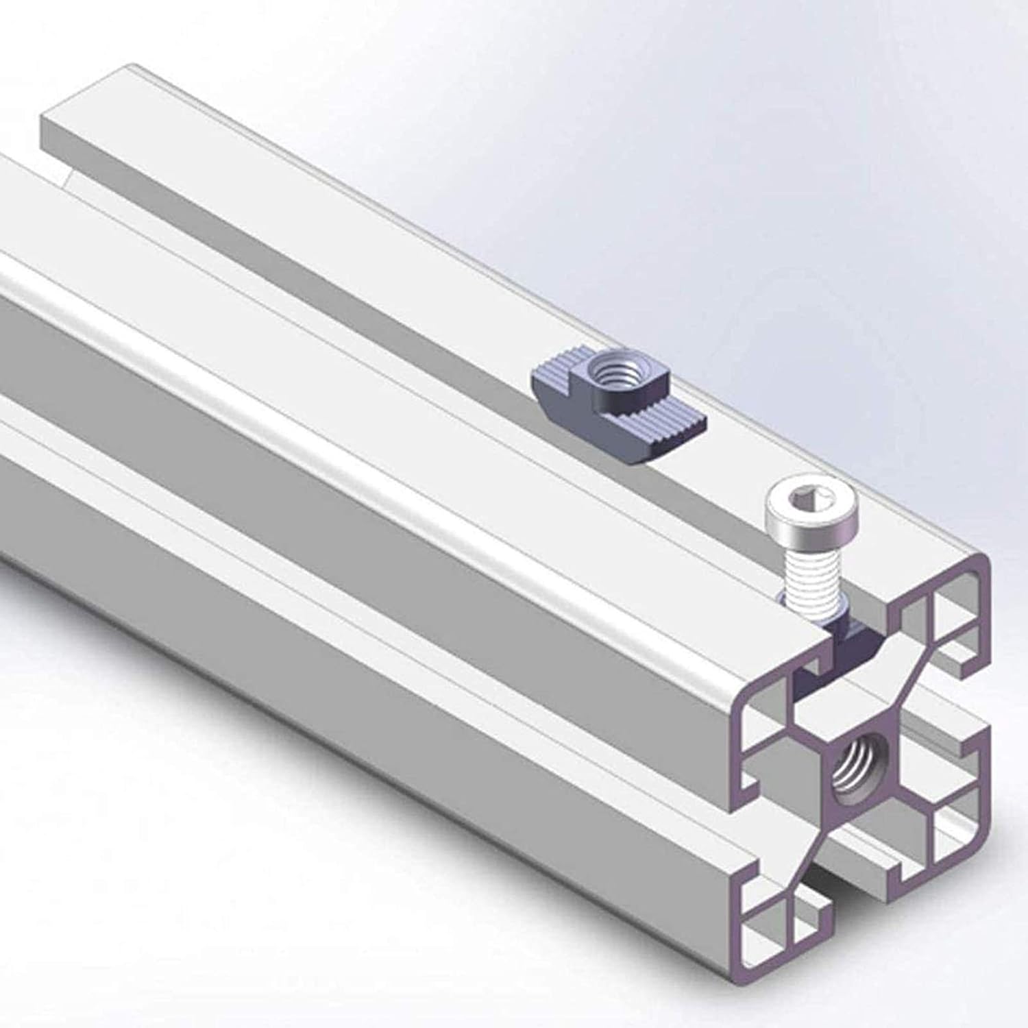 مهره T سایز M6 برای شیار 10