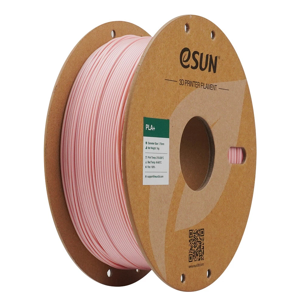فیلامنت PLA+ صورتی هلویی (Peach Pink) برند ایسان (eSUN) 1Kg 1.75mm
