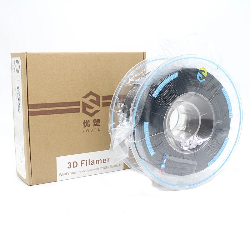 فیلامنت PLA پلاس مشکی یوسو 1.75 میلیمتر یک کیلوگرمی ( YS Filament)