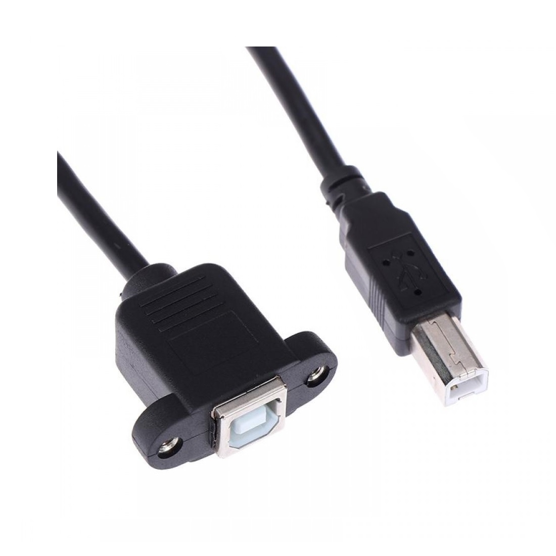 کابل افزایش طول USB-B پنلی طول 30 سانتی متری