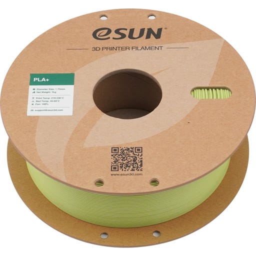 فیلامنت PLA+ سبز ماچا (Matcha Green) برند ایسان (eSUN) 1Kg 1.75mm