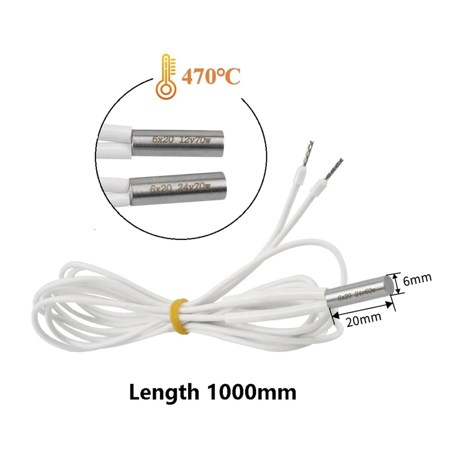 هیتر اکسترودر 12V 70W