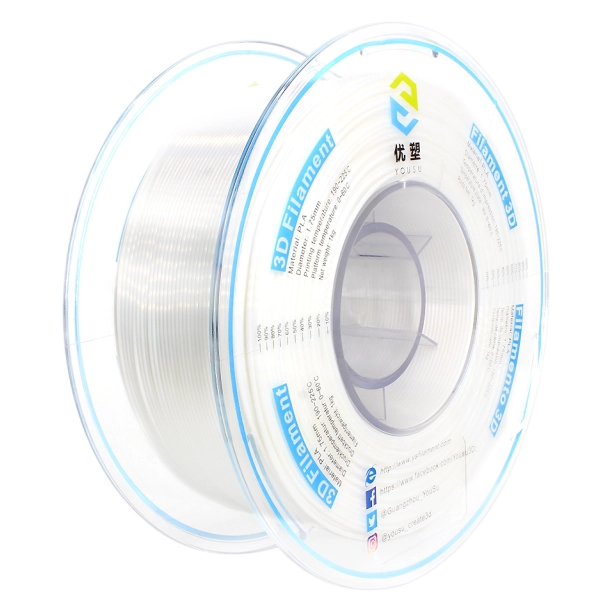 فیلامنت PLA سفید یوسو 1.75 میلیمتر یک کیلوگرمی ( YS Filament)
