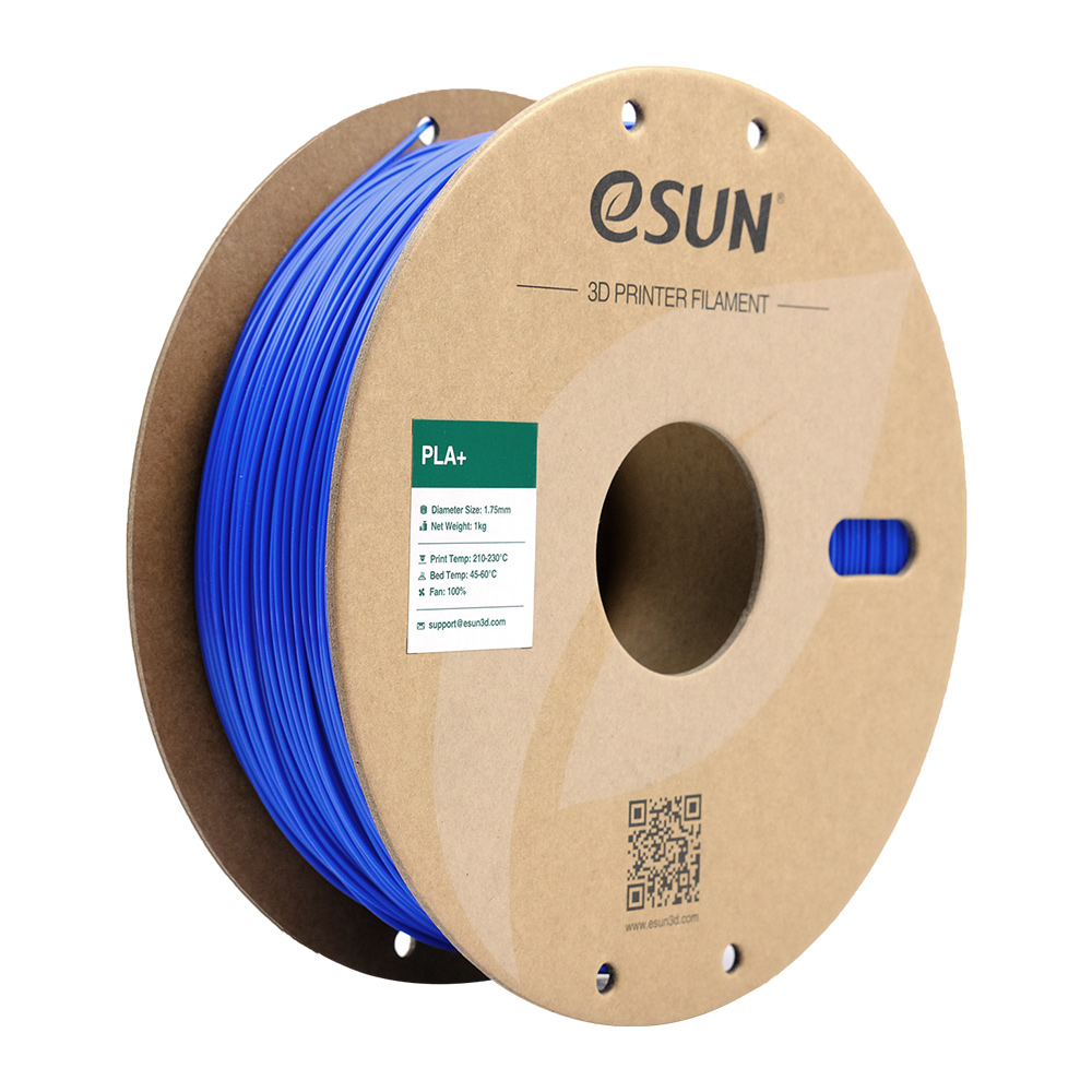 فیلامنت PLA+ آبی (Blue) برند ایسان (eSUN) 1Kg 1.75mm