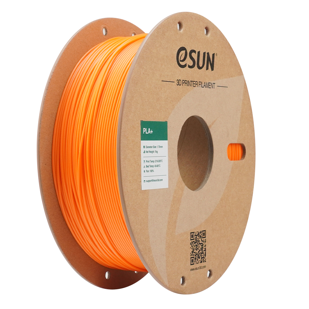 فیلامنت PLA+ نارنجی مرجانی (Coral Orange) برند ایسان (eSUN) 1Kg 1.75mm