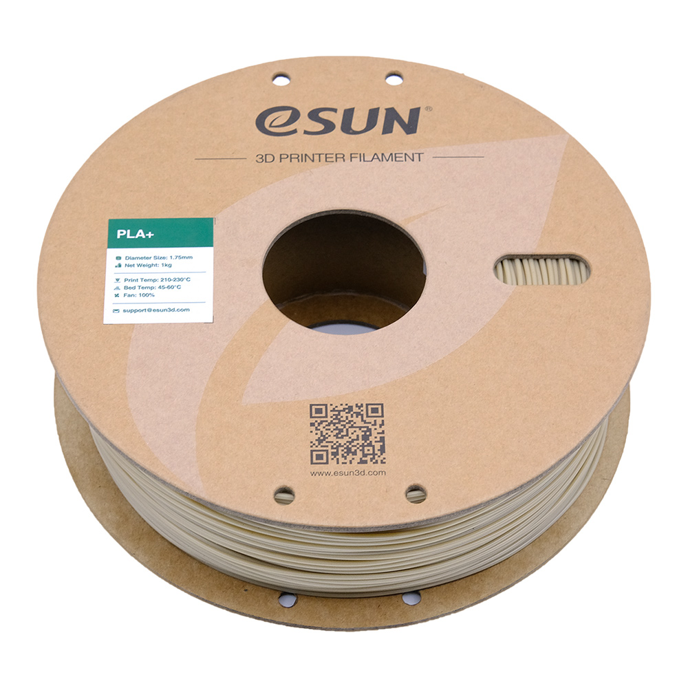 فیلامنت PLA+ سفید استخوانی (Bone White) برند ایسان (eSUN) 1Kg 1.75mm