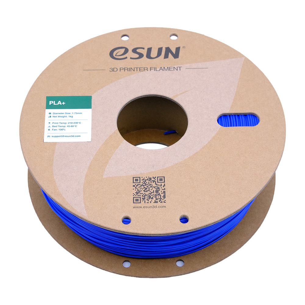 فیلامنت PLA+ آبی (Blue) برند ایسان (eSUN) 1Kg 1.75mm
