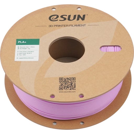 فیلامنت PLA+ یاسی (Lilac) برند ایسان (eSUN) 1Kg 1.75mm