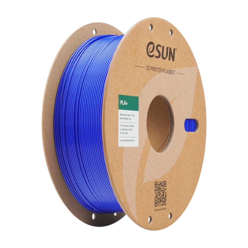فیلامنت PLA+ آبی خالص (RGB Blue) برند ایسان (eSUN) 1Kg 1.75mm