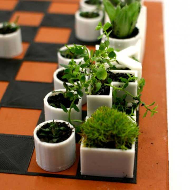 پرینت سه بعدی مهره های شطرنج