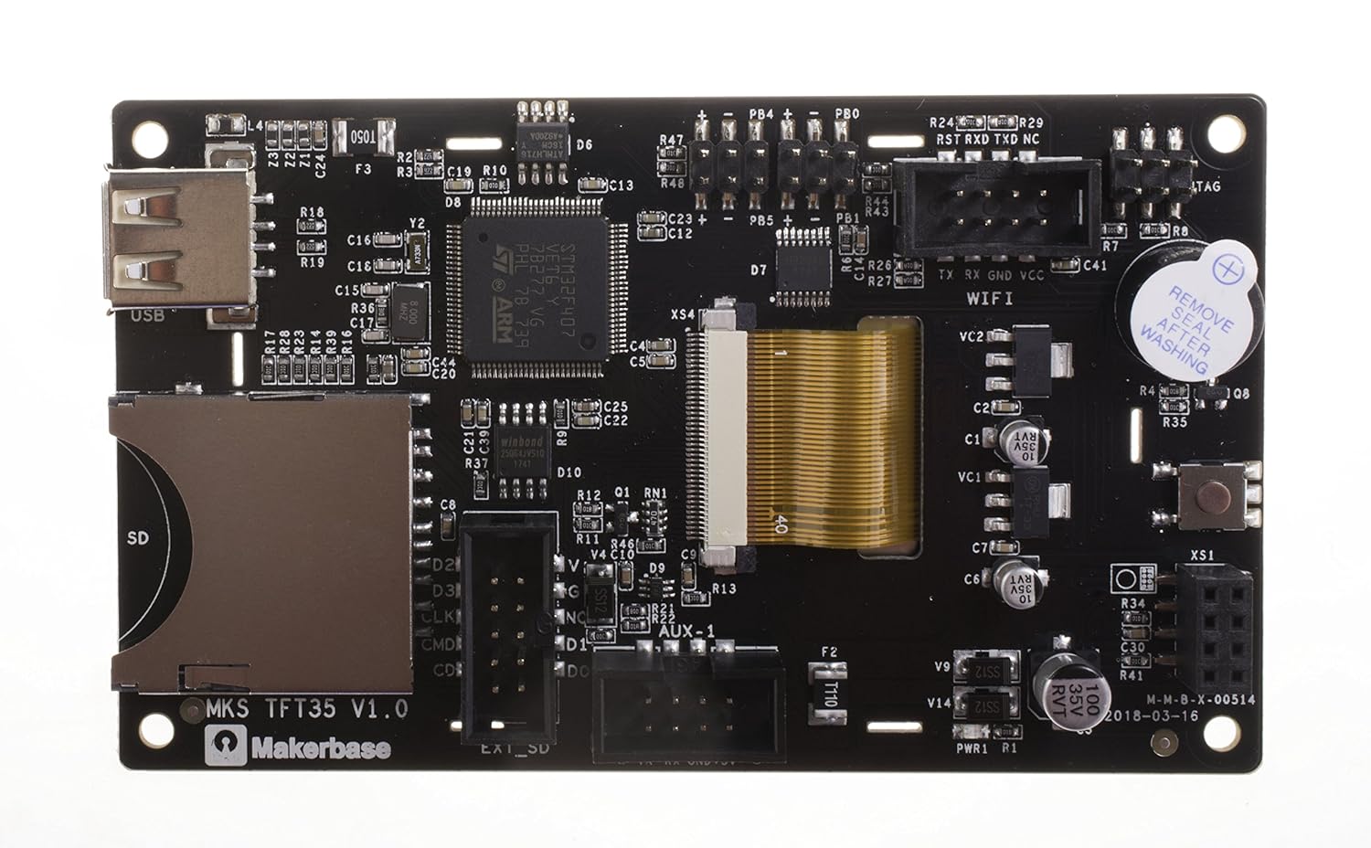 کنترلر و نمایشگر لمسی Makerbase مدل MKS TFT35 V1.0