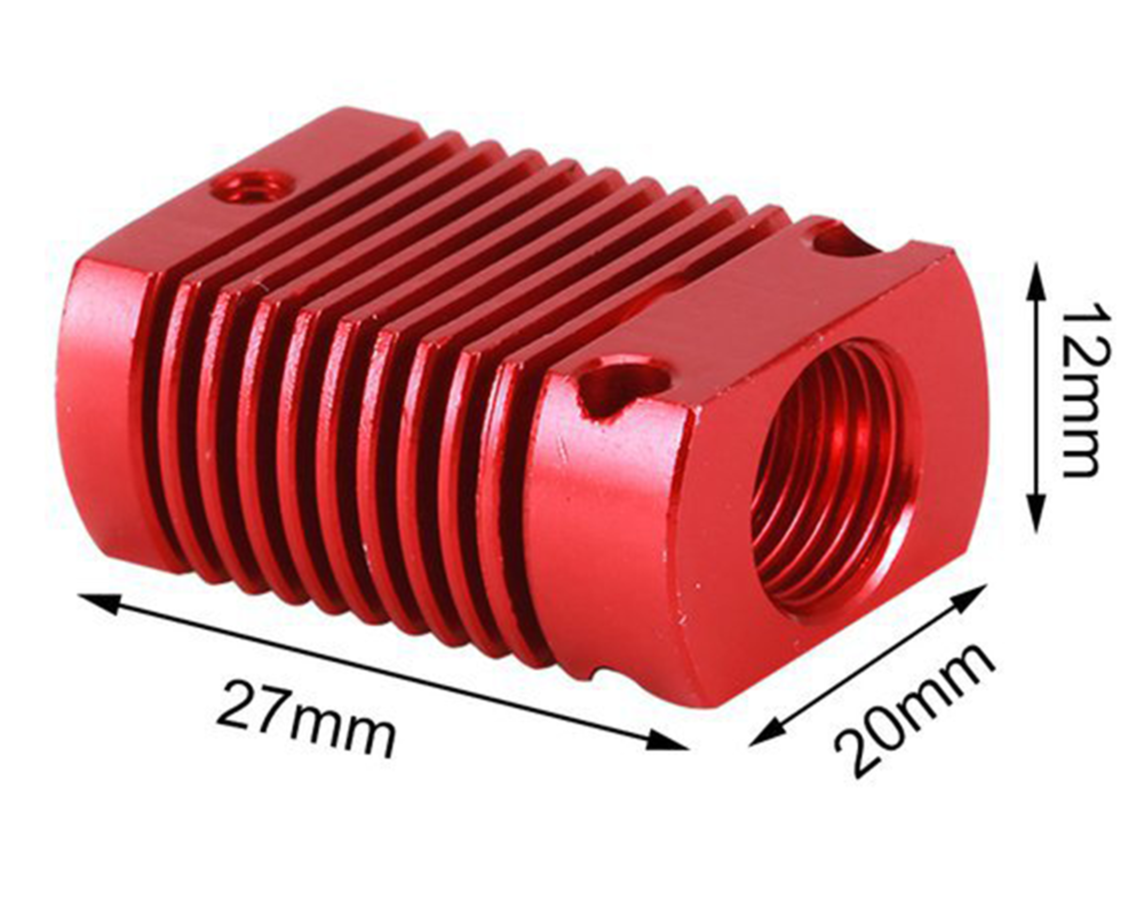 هیت سینک آلومینیومی Hotend پرینتر Ender-3 