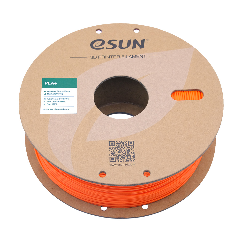 فیلامنت PLA+ نارنجی (Orange) برند ایسان (eSUN) 1Kg 1.75mm
