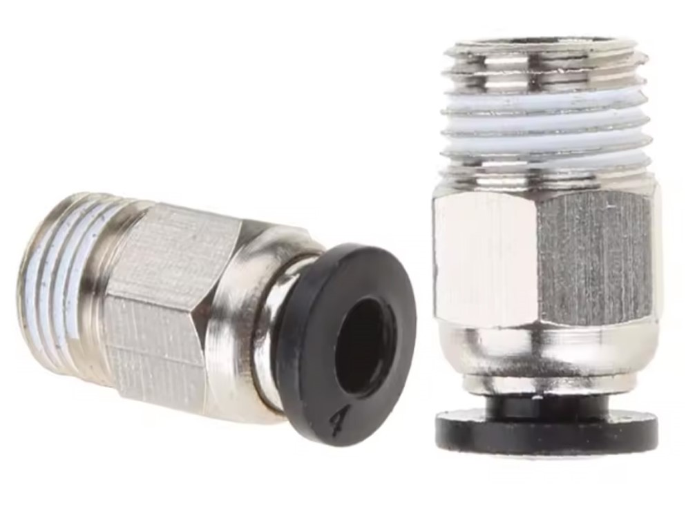 رابط پنوماتیکPC4-01 مناسب لوله تفلون 4 میلیمتر